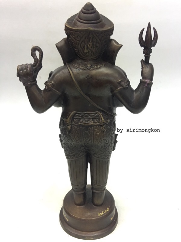 พระพิฆเนศ รุ่น100ปี กรมศิลปากร ปางยืนประทานพร ขนาดบูชา สูง10.5นิ้ว No.2585