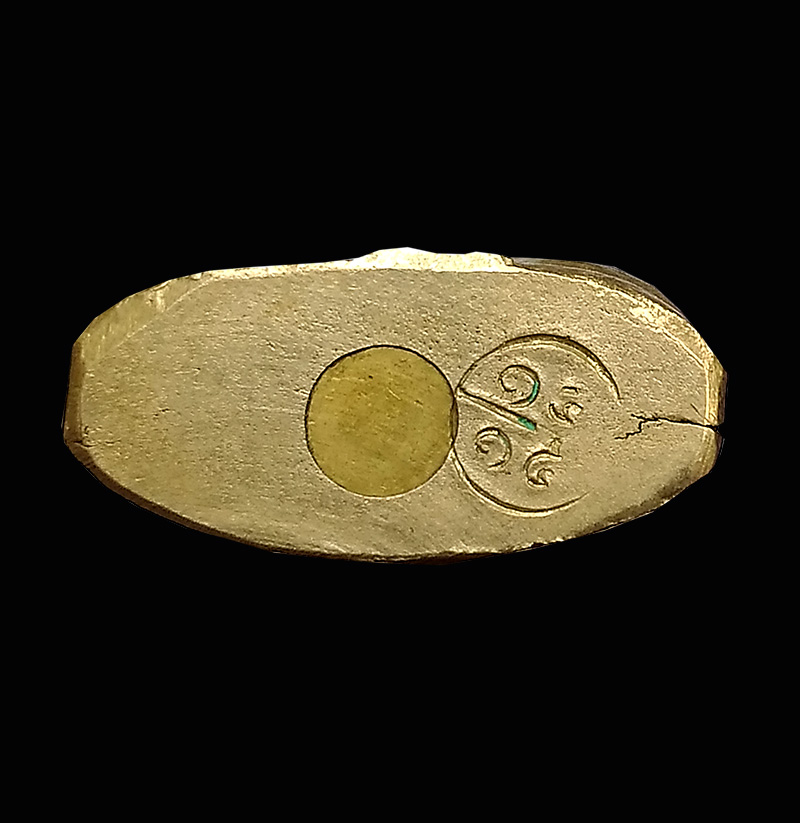 หลวงพ่อเงิน บางคลาน ปี15 วัดดงมูลเหล็ก เนื้ออัลปาก้า พร้อมบัตร ( มีซ่อมคอ )