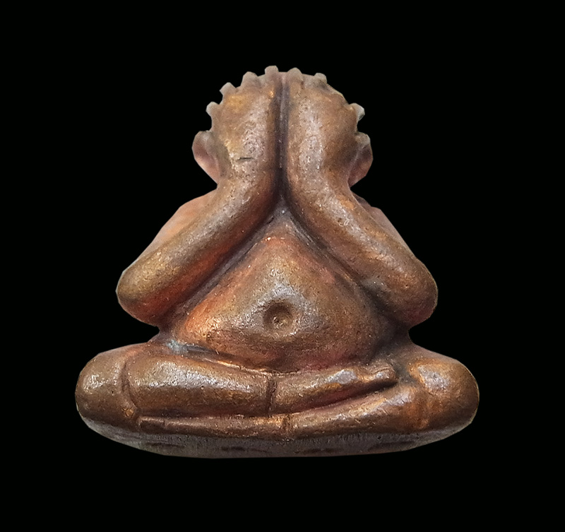 ################## ปิดตาชินบัญชร เนื้อทองแดงเถื่อน หลวงพ่อสาคร วัดหนองกรับ ปี 56 พร้อมกล่องเดิม