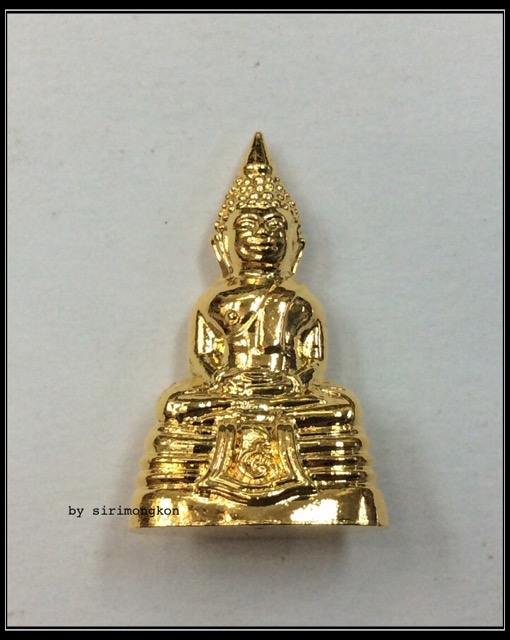 พระกริ่งหลวงพ่อโสธร รุ่น๙ ปี62 วัดโสธรวรารามวรวิหาร เนื้อกะไหล่ทอง