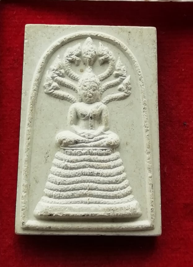 สมเด็จนาคปรกหลังยันต์น้ำเต้า เจ้าคุณนร วัดเทพศิรินทร์