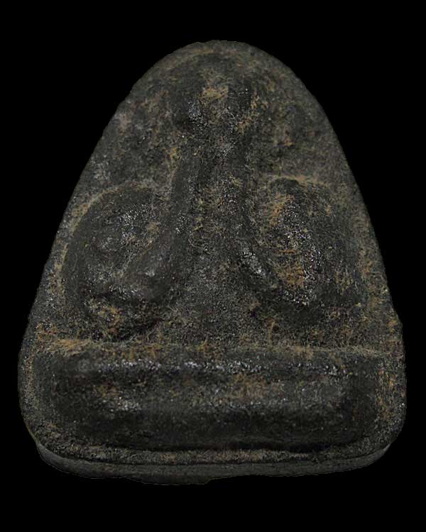 พระปิดตาหลังยันต์ตะบองไขว้ เจ้าคุณศรี วัดอ่างศิลา จ.ชลบุรี