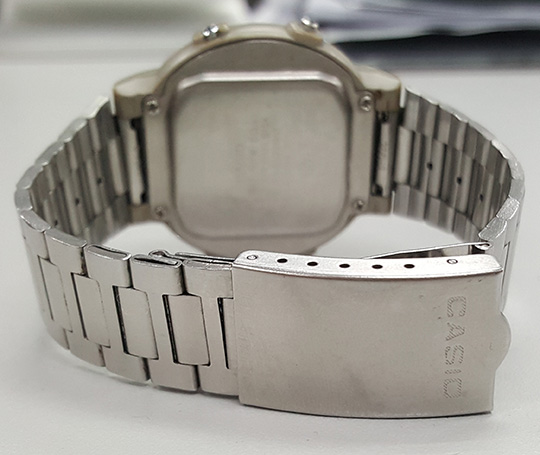 นาฬิกา CASIO MOON GRAPH ของแท้ แสดงกราฟพระจันทร์โคจรแต่ละช่วง เต็มดวง,ครึ่ง,เสี้ยว ตัว Rare items