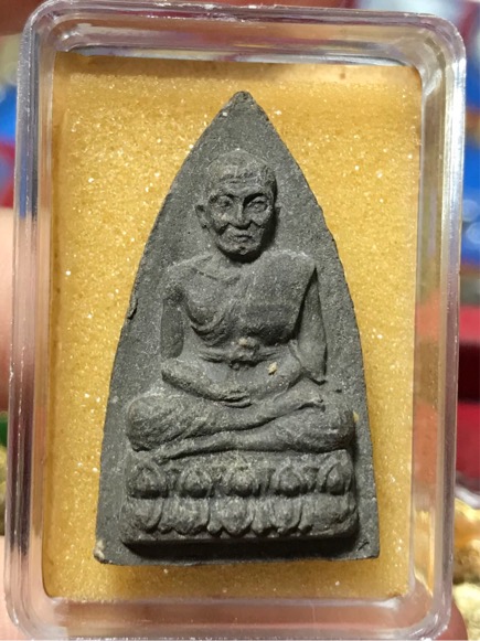 หลวงปู่ทวด อาจารย์นอง ปี 2514 พิมพ์ใหญ่ กดเครื่อง กล่องเดิม 