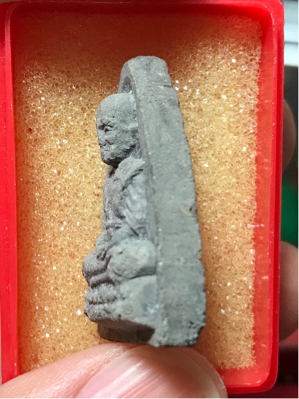 หลวงปู่ทวด อาจารย์นอง ปี 2514 พิมพ์เล็ก กดเครื่อง กล่องเดิม