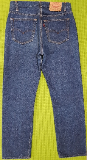 Levi's 501vintage ก้านดำ  ป้ายเคลือบ made in USA. ปี 1987  