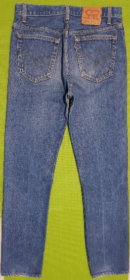 Levi's 501XX หมึกดำ USA ปี 1995 ป้ายซิลเวอร์