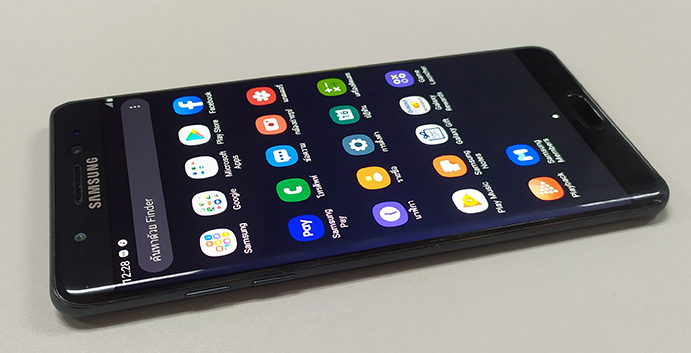 Samsung NOTE FE  สีดำ สวยๆนางฟ้าเลย เครื่องศูนย์ไทยครับ พร้อมเคส และที่ชาร์จ+สาย