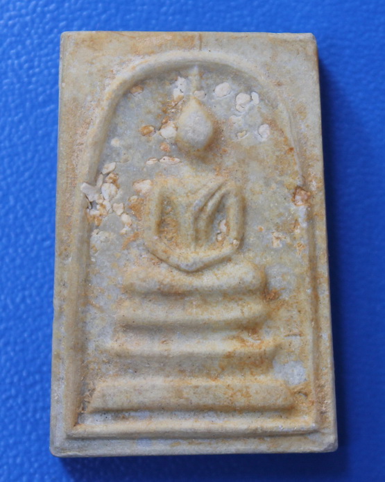 สมเด็จเกศทะลุซุ้มโรยผงเก่าตะกรุดทองแช่น้ำมนต์ สมเด็จพระญาณสังวร