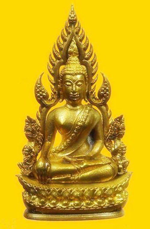 พระพุทธชินราชพิมพ์แต่งฉลุลอยองค์ รุ่น จอมราชันย์ วัดพระศรีรัตนมหาธาตุฯ จ.พิษณุโลก ปี 2555
