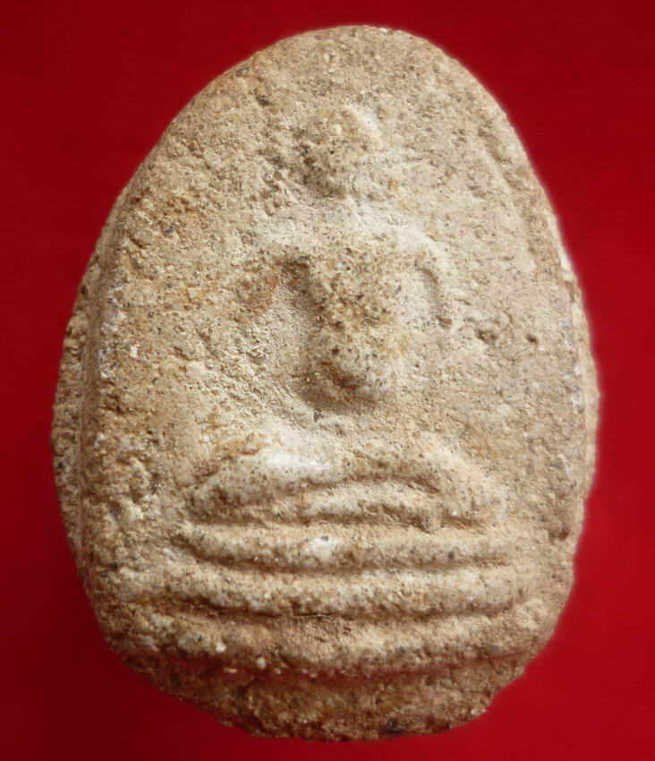 พระกรุเนื้อผงพุทธคุณพิมพ์พระสมเด็จสามชั้น กรุวัดใหม่ปากบาง จ.พระนครศรีอยุธยา หลวงปู่ทรัพย์ จัดสร้างฯ