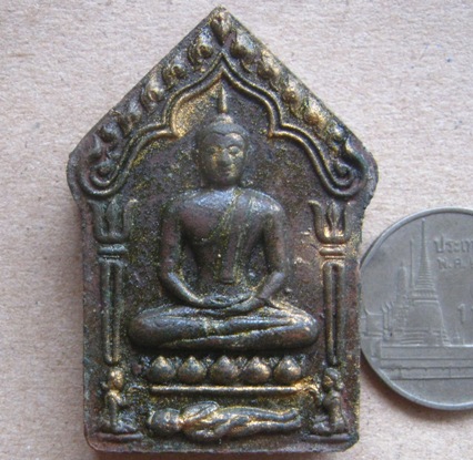 ขุนแผนพรายกุมาร รุ่นบรรจุกรุเจดีย์จุฬามณี หลวงพ่อสาคร วัดหนองกรับ ปี2556 ว่านเสน่ห์จันทร์ตะกรุด