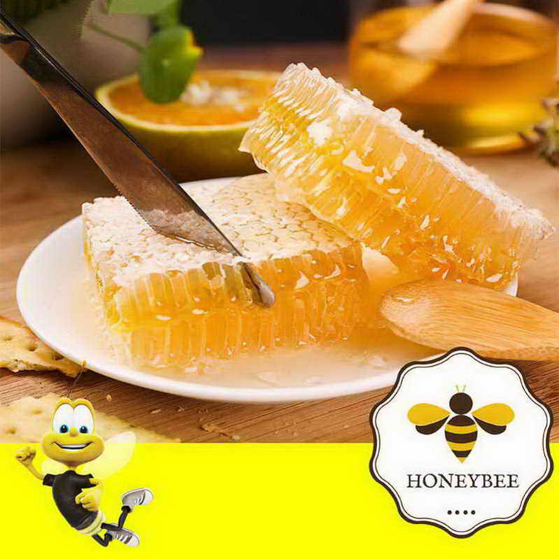 รังผึ้งแท้ มี อ.ย. รับรอง HONEYBEE THAILAND ขนาด 300 กรัม 1 กล่อง 
