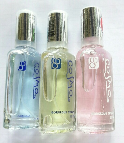 น้ำหอม Cosmo tm ขนาด 22 ml. จัดชุด 3 กลิ่นเคาะเดียว