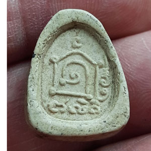 พระปิดตา หลังยันต์ ไม่ทราบที่