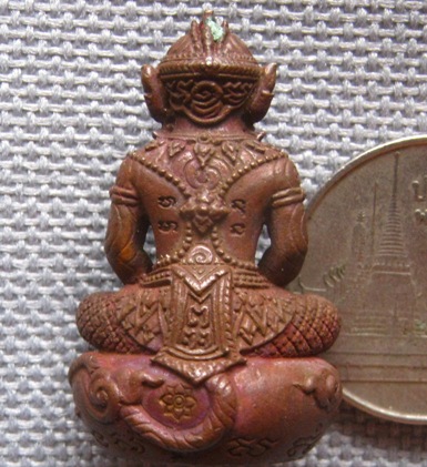 หนุมานมหาปราบคุมพล‬ เนื้อทองแดงเถื่อนผสมชนวนเก่า ก้นอุดผง วัดหนองกรับ ปี2559 หมายเลข176+กล่อง