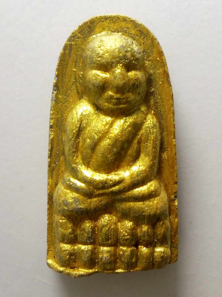 150 บาท   หลวงปู่ทวด  รุ่นพระเจ้าห้าพระองค์ หลวงปู่หมุน  ปลุกเสก  เจ้าของเดิม  มือบอน ไปทาทองสีบรอนซ