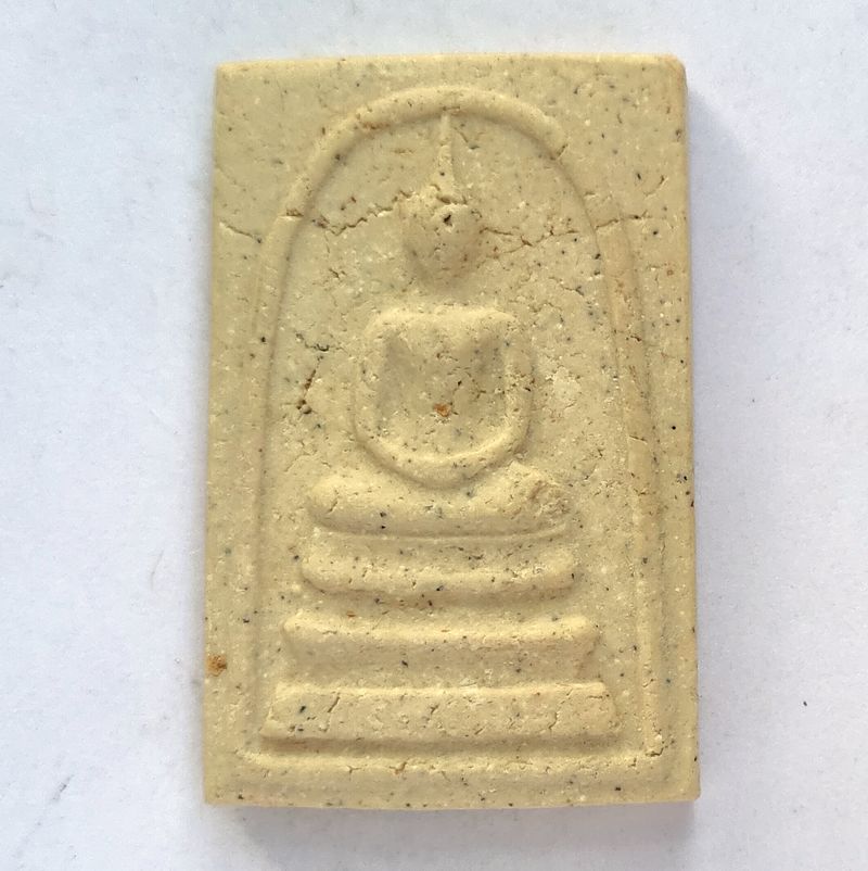 สมเด็จวัดระฆัง รุ่นอนุสรณ์ 122 ปี พิมพ์ใหญ่ไข่ปลา 2537 พร้อมกล่องหลังตรายาง