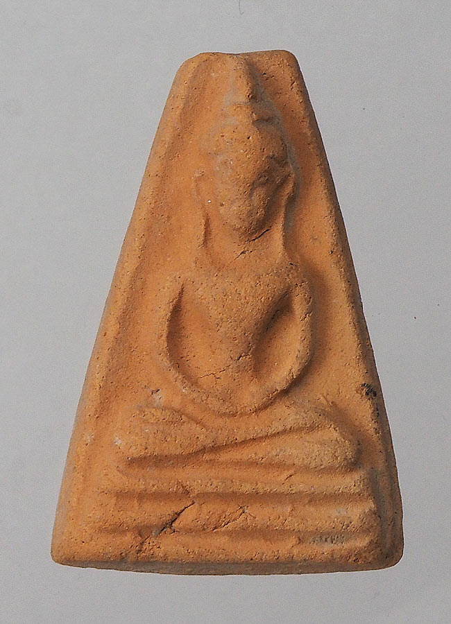 20บาท...พระผงสุพรรณ จงอางศีก เนื้อดิน///F332