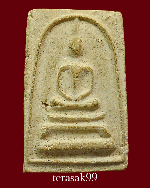 พระสมเด็จพิมพ์ขาโต๊ะ หลวงปู่นาค วัดระฆัง เนื้อผง ปี2495 ราคาเบาๆ