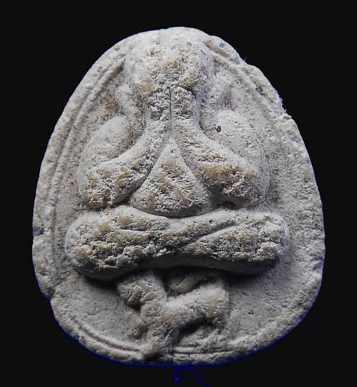 พระปิดตาทรงสิงห์ หลังน้ำหมึก