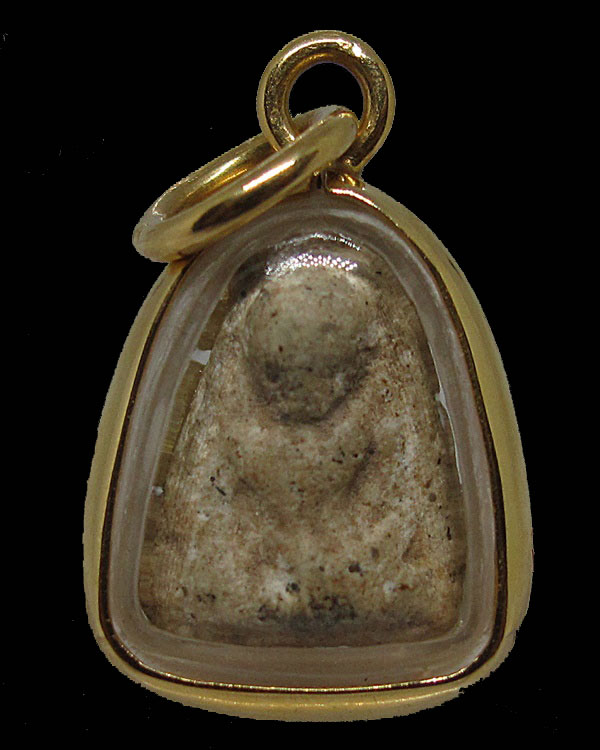 พระกรุวัดอัมพวา ธนบุรี กทม.เลี่ยมทอง 