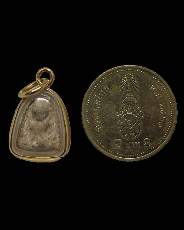 พระกรุวัดอัมพวา ธนบุรี กทม.เลี่ยมทอง 