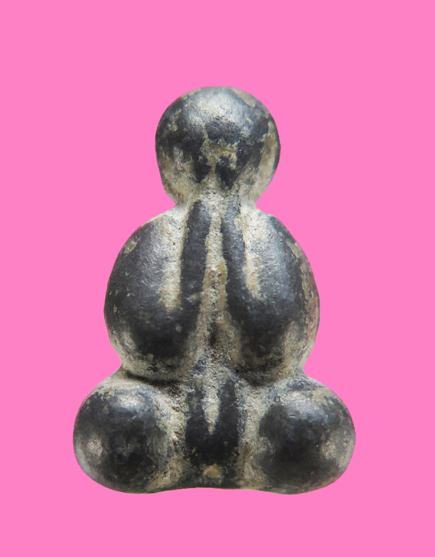 พระปิดตา เนื้อชินตะกั่ว หลวงพ่อเดิม วัดหนองโพธิ์