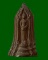 พระโคนสมอเนื้อดินเผา ปางถวายเนตร ทาทองเก่า พระประจำวันอาทิตย์