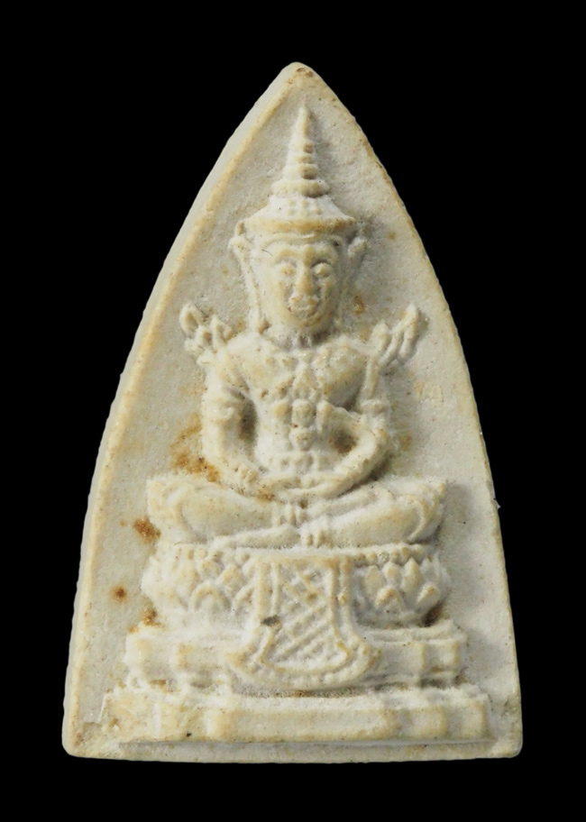 20บาท...พระแก้วมรกต หลังยันต์ดวง เนื้อผง ///F698