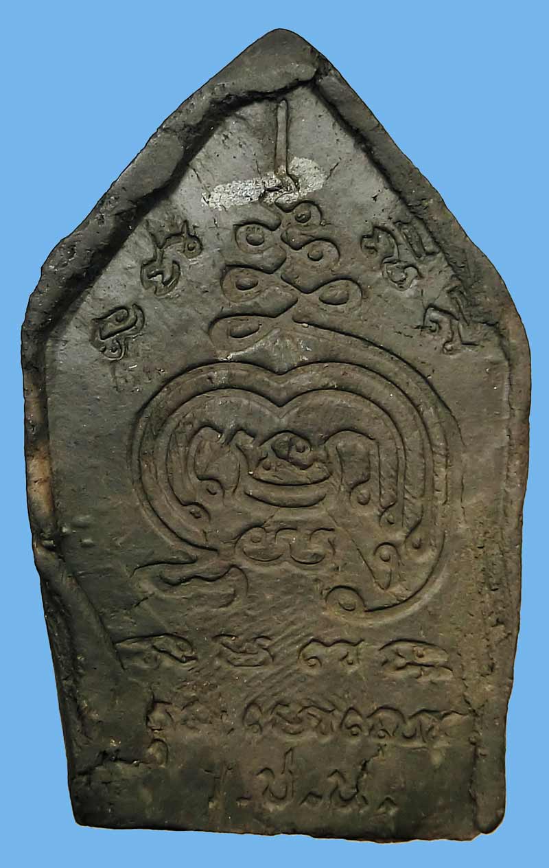 ขุนแผนดินเผารุ่น 2 เนื้อดำ นิยม หลวงพ่อตัด วัดชายนา ปี 2548 ประสบการณ์สูง
