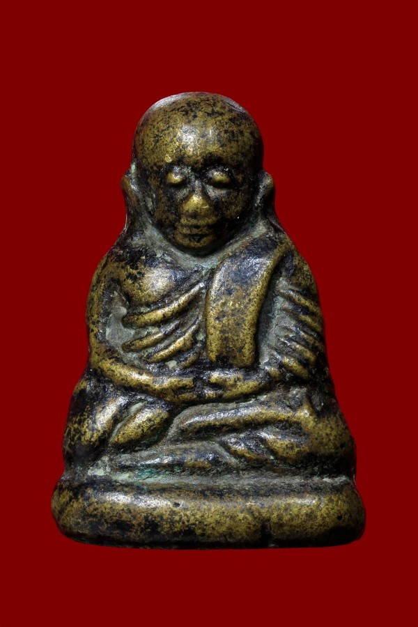 รูปหล่อหลวงพ่อเงิน วัดบางคลาน รุ่นปืนแตก ปี 28 