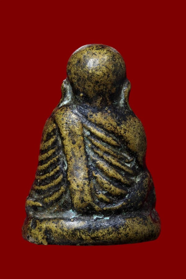 รูปหล่อหลวงพ่อเงิน วัดบางคลาน รุ่นปืนแตก ปี 28 