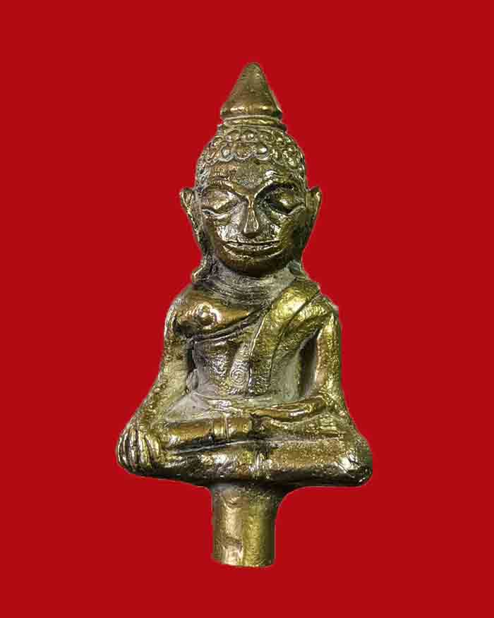 พระยอดธงหลวงพ่อบุญมา วัดถ้ำโพงพาง จ.ชุมพร รุ่นแรก และรุ่นเดียว 