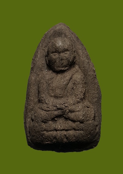 หลวงปู่ทวด 80 ปี อาจารย์นอง วัดทรายขาว ฝังตระกรุดเงิน พร้อมบัตรรับรองพระแท้ 