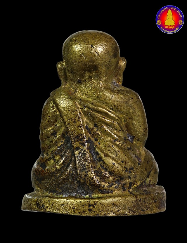 รูปหล่อหลวงพ่อเงิน บางคลาน ออกวัดท้ายน้ำ รุ่นช้างคู่ ปี 2526 พิมพ์ใหญ่