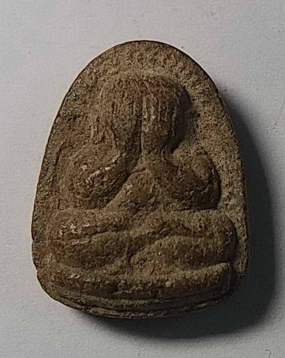 พระปิดตา สมเด็จพระร่วงเจ้า (มวลสารพระธาตุรุ่น 1) พิธีวางศิลาฤกษ์อุโบสถ วัดถ้ำระฆัง จ.สุโขทัย ปี38 