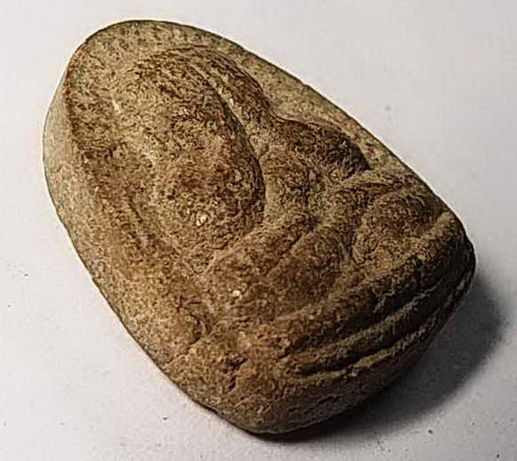 พระปิดตา สมเด็จพระร่วงเจ้า (มวลสารพระธาตุรุ่น 1) พิธีวางศิลาฤกษ์อุโบสถ วัดถ้ำระฆัง จ.สุโขทัย ปี38 