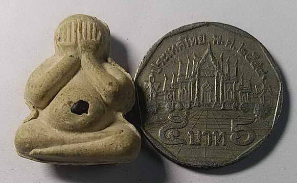 พระปิดตาฝังนิล หลวงพ่ออุทัย วัดศรีมฤคทายวัน (วัดเกาะตาพุด) ปี๒๕๕๓