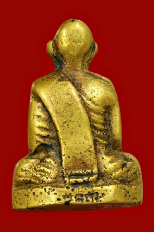 รูปหล่อหลวงพ่อปี้ (พระครูสุวิชานวรวุฒิ) วัดลานหอย จ.สุโขทัย ปี ๒๕๐๖