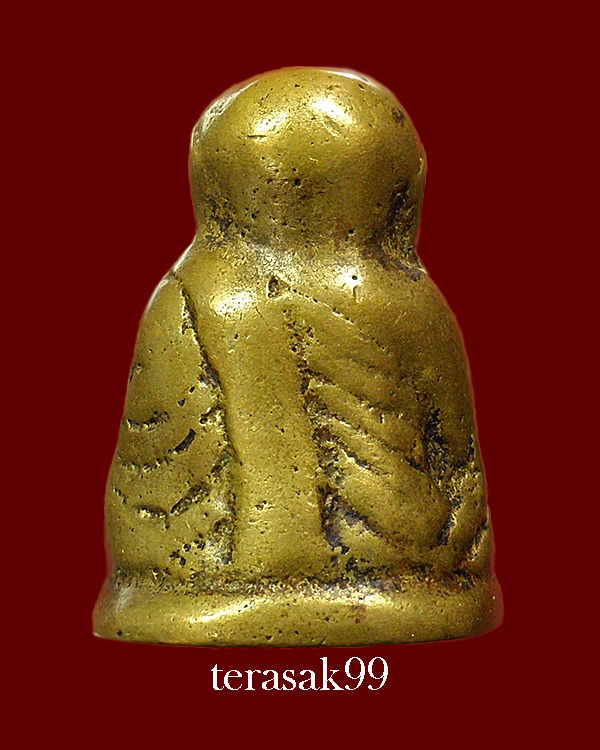 รูปหล่อหลวงพ่อเงิน อาจารย์แจ๊ะสร้าง พิมพ์เศียรบาตร ปี2472 สวยๆ(1)