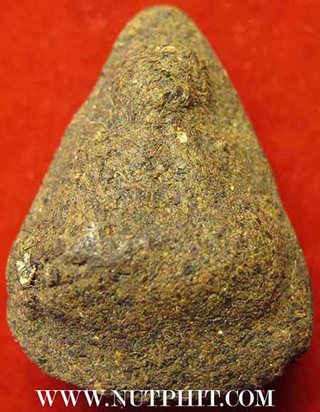 ชุด 3 องค์พระปิดตายุคแรก พิมพ์หยดน้ำ เนื้อเกสรผสมชานหมาก ลพ.คำพัน ปี 16 หายากมาก*216