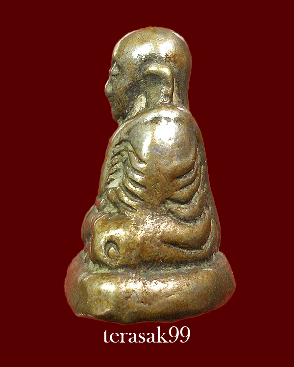 รูปหล่อหลวงพ่อเงิน พิมพ์ขี้ตา ออกวัดทุ่งน้อย พิจิตร เนื้อสัมริดผิวพรายเงินยุคต้น กรอบเดิมๆจากวัด(4) 