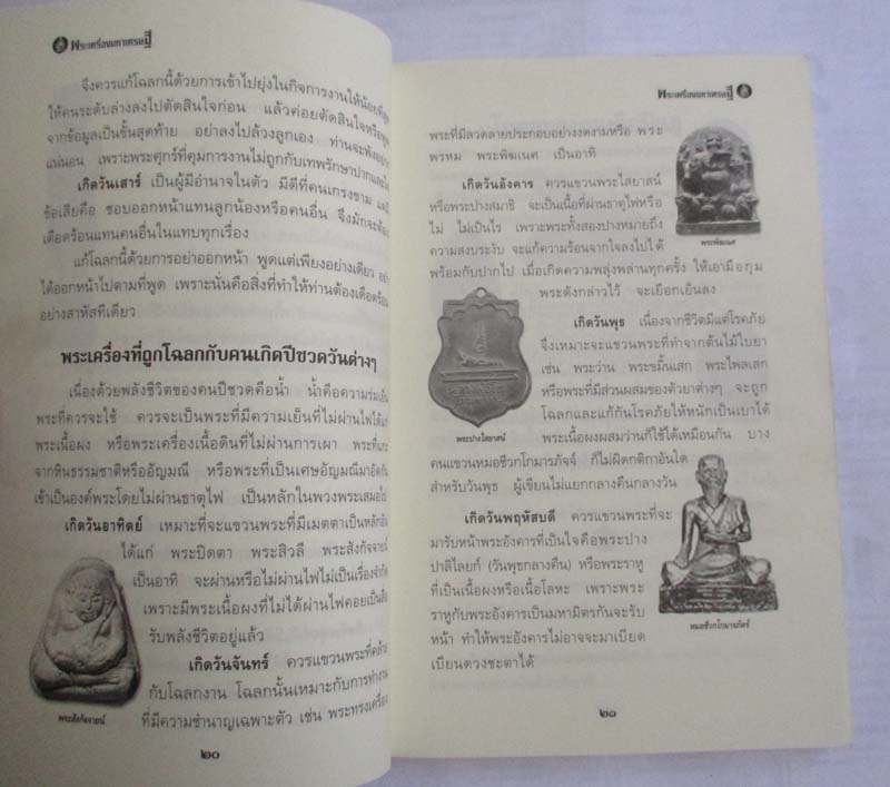 หนังสือ พระเครื่องมหาเศรษฐีแขวนบูชาให้ตรงราศีจะโชคดีมีแต่ความร่ำรวย
