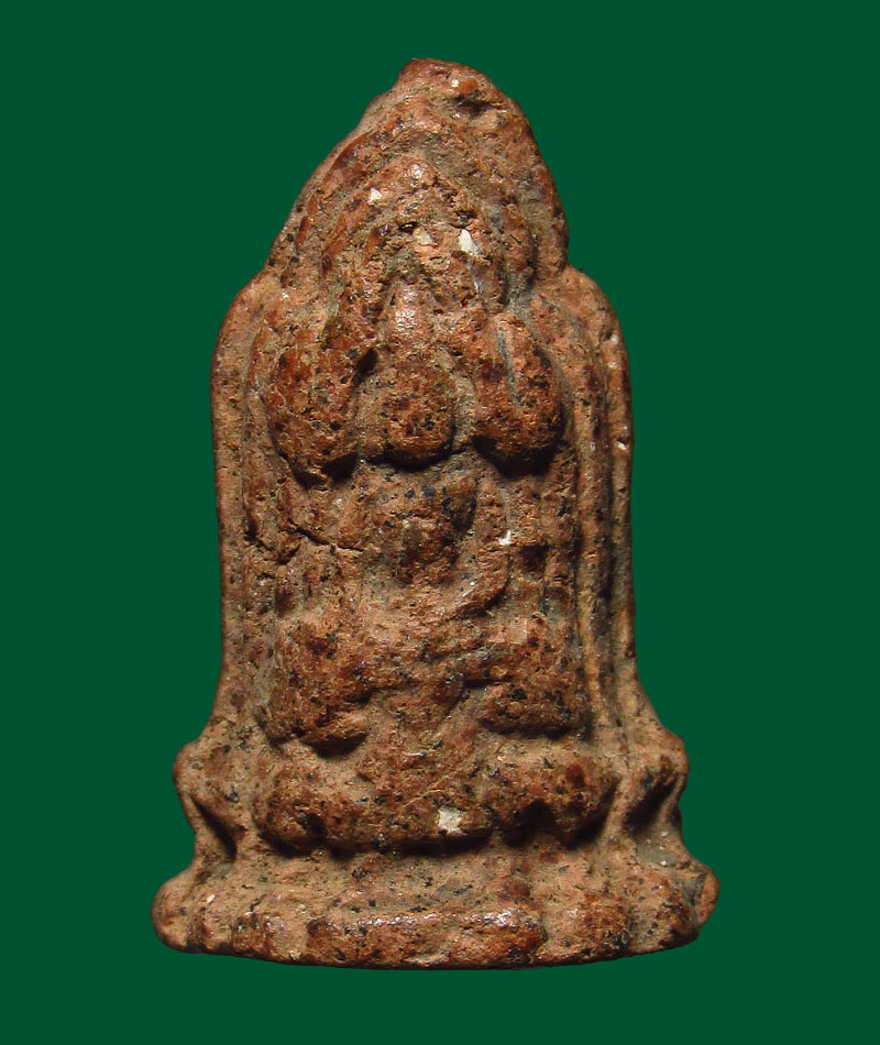 พระโคนสมอ เนื้อดิน กรุวัดค้างคาว จ.ชัยนาท