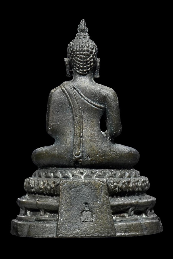 พระกริ่งวัดระฆัง 100 ปี เนื้อนวะ สภาพสวยมากเดิมๆ พร้อมกล่องเดิม