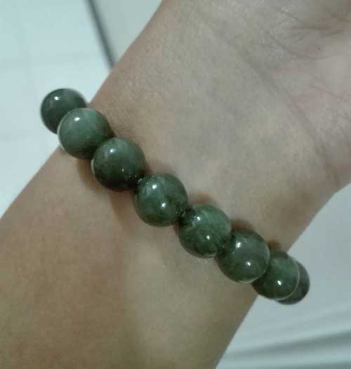 *สร้อยข้อมือ หยกเขียวพม่า*