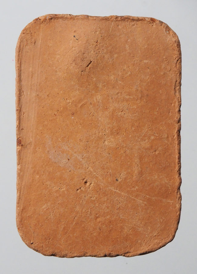 พระพิมพ์ หลวงพ่อปาน เนื้อดินเผา วัดบางนมโค หลวงพ่อฤษีลิงดำเสก