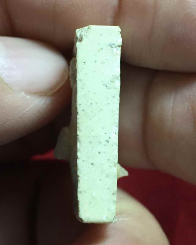 พระคำข้าว มหาลาภ รุ่นพิเศษ หลวงพ่อฤาษีลิงดำ วัดท่าซุง หลังยันต์เกราะเพชร ติดพระธาตุข้าวบิณฑ์ ครูบาวง