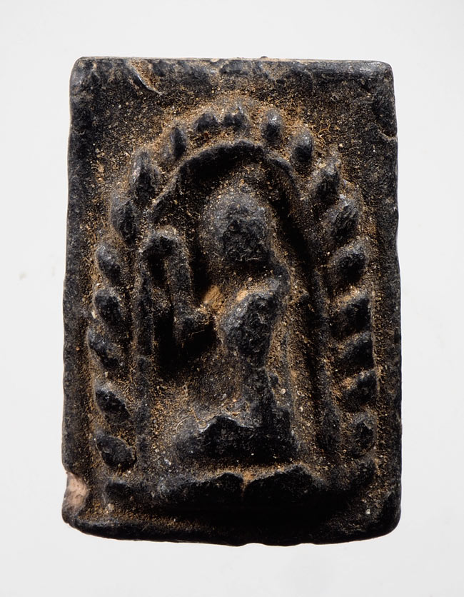 นางกวัก หลวงพ่อกวย เนื้อผงใบลาน